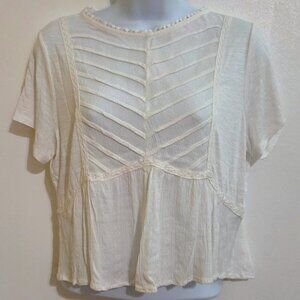 Knox Rose Off-White blouse Size small